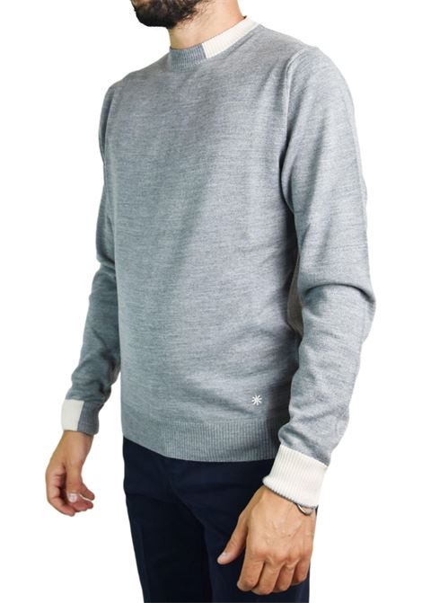 Maglia girocollo bicolore MANUEL RITZ | Maglie | 3532M500 23383597